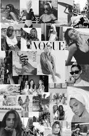 Decorate your bedroom, dorm, living room, hallway, or study space with this boujee & stylish collage kit! Pin By Chicly Stylish On S E L F M A D E B A C K G R O U N D S Black And White Aesthetic Black And White Wallpaper Fashion Wallpaper