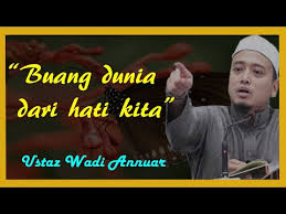 Latihan burung terbang dipipiskan lada Jangan Terlampau Kejar Dunia Ustaz Wadi Anuar