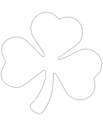Choose from 4,456 printable design templates, like shamrock outline posters, flyers, mockups, invitation cards, business cards, brochure. Shamrock Outline Png
