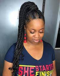 60 Inspiring Examples Of Goddess Braids Braided Ponytail Hairstyles Goddess Braids Braided Hairstyles