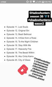 Wait Aku Cinta Kamu Is A Title Shoot I Am Not Ready For This Shadowhunters Shadow Hunters Shadowhunters Malec