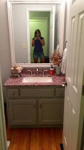 Benjamin moore's gray owl is a light, warm gray that works best in bathrooms with a little natural light. Tlc For The Forgotten Half Bath With Valspar Tempered Gray