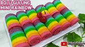Padahal rainbow miniroll cake aka bolu gulung mini yang enak seharusnya mempunyai aroma dan rasa yang mampu memancing selera kita. Bolu Gulung Mini Mini Roll Cake Takaran Sendok Anti Gagal Youtube