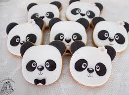 Mr And Mrs Panda Cookies Panda Koekjes Droomkoekjes Panda Theme