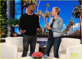Full Sized Photo Of Michael B Jordan Ellen Dgeneres Show 01 Photo 4028338 Just Jared