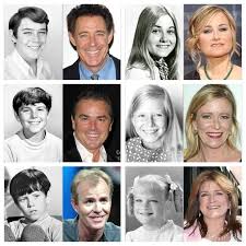Brady Bunch Then And Now Brady Bunch Pinterest Brady Kids Old Tv Shows The Brady Bunch