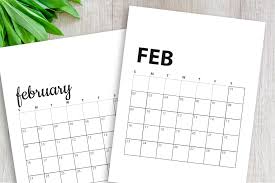 No events are currently scheduled. Free February 2020 Calendar Printables Sunday And Monday Start Small Stuff Counts