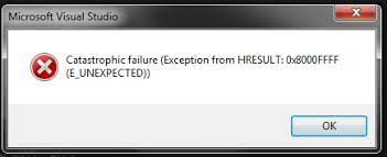 Wix 3.8 Causing Vs 2013 Rc Catastrophic Failure - Stack Overflow