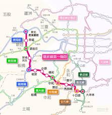 捷運環狀線第1階段預定105年底前完工 未來將串連8條大台北捷運路線 打通新北捷運的 任督二脈 新北市交通局提供 metro route map route map map