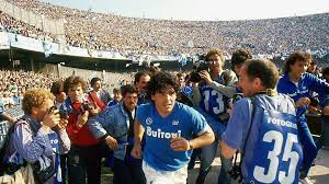 The napoli nuke consists of a fresh italian roll fully loaded with fries, lettuce, tomato, onion, 3 nuclear bases, cheese, and sauce of your choice. Diego Maradona S Napoli Adventure Remembered In Stunning 2019 Film Football News Sky Sports