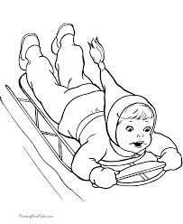 Keep your kids busy doing something fun and creative by printing out free coloring pages. Free Christmas Scene Coloring Pages