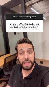 A música Teu Santo Nome, do Felipe Valente, é muito boa! A letra da música  é curta, simples e clara. Ela faz uma convocação ao louvor, ao  reconhecimento da soberania e da supremacia de Deus sobre toda ...