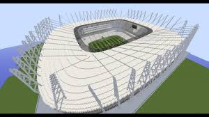 kasteˈlɐ̃w, portuguese for big castle) or gigante da boa vista, is a football stadium that was inaugurated on november 11, 1973 in fortaleza, ceará, brazil, with a maximum capacity of 63,903 spectators. Minecraft Arena Castelao Youtube