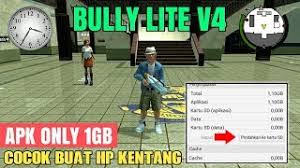 Jika sebelumnya admin telah membagikan game gta san andreas android apk+data 200mb lebih, kali yang akan admin bagikan game adalah. Bully Lite V4 Android 1gb Apk Only