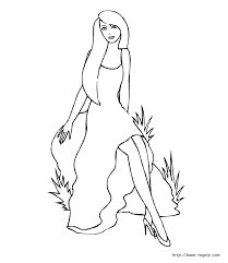 Ce dessin a ete mis a la disposition des internautes le 07 fevrier 2106. Croquis Mannequin Femme Dessin A Imprimer Dibujos Para A Colorear