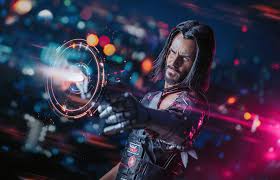 Cyberpunk 2077, johnny silverhand, keanu reeves, video. Cyberpunk 2077 Johnny Silverhand Cosplay Hd Games 4k Wallpapers Images Backgrounds Photos And Pictures