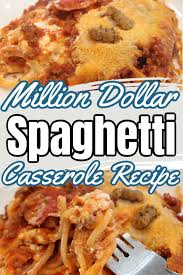 Relevance popular quick & easy. Three Meat Million Dollar Spaghetti Recipe Thrifty Nifty Mommy