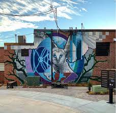 Puckmcgruff Aka Matt Moore In Charlotte North Carolina Usa 2018 Street Art Murals Street Art Mural Painting
