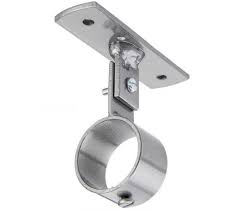 Standard ceiling curtain rod bracket for 3/4 metal drapery rods~each. Cameron Fuller Top Fix Bracket For 32mm Metal Poles