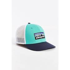 Patagonia Trucker Hat 29 Liked On Polyvore Featuring Accessories Hats Green Cotton Logo Hat Snapbac Patagonia Trucker Hat Outfit Accessories Cute Hats
