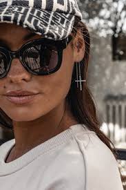 Angie silver earrings