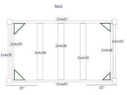 Table Blueprints Farmhouse Table Rustic Farmhouse Table Farmhouse Table Plans