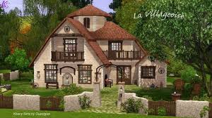 Khany Sims La Villageoise Sims 3 Maison Sims Sims 4 Maison Maison Architecte Moderne