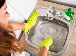 how to disinfect the sink drain?