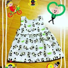 ワンピ完成 100均手ぬぐい 70cm 3ヶ月 女の子 親バカ ハンドメイド 手縫い 増産決定 子供服 型紙 手縫い 服 子供服