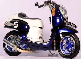 Modifikasi Honda Scoopy Fi Touring Simple Honda Retro Motor
