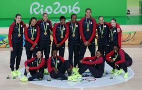 The team leads the overall medal count with 13 gold, one silver and two bronze medals. Meet Team Usa S Gold Medal Winners In Rio Olympics Team Usa Womens Basketball