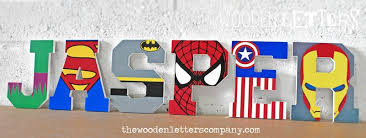 Use Batman Robin And Joker Deco Chambre Garcon Lettres En Bois Deco Chambre