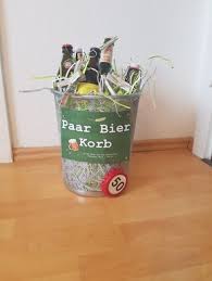 Paar Bier Korb Geschenk Bier Geburtstag Manner Geschenk Ehemann Kreative Geburtstagsgeschenke Lustige Geschenke Zum 50