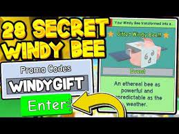 However, the bee swarm simulator code has the most top+ code that you can redeem for new bees. All 28 Secret Gifted Windy Bee Update Codes In Bee Swarm Simulator Best Bee Roblox Youtube Bee Swarm Roblox Steven Universe Funny