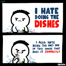 What did you mean by mlm? 9gag Especially When You Have To Redo The Dishes Because Facebook