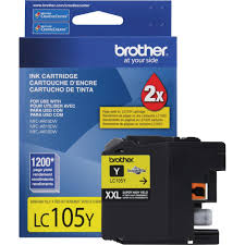 These multifunction printers are an ideal solution for any inkjet cartridges last about two years, give or take. Brother Lc105y Innobella Super High Yield Ink Yellow Walmart Com Walmart Com