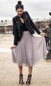 Alles rund um den faltenstoff so stylt ihr plisseeröcke im herbst plisseerock kombinieren: Plisseerock Kombinieren 40 Modische Ideen Und Inspirationen