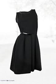 Tommy Hilfiger Women S Black Sleeveless Tea Dress Dresses Tea Dress Little Black Dress