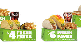 Del taco serves mexican favorites like tacos, burritos, nachos and quesadillas in a fast food environment. Del Taco Unveils New Fresh Faves Box Meals Ranging From 4 To 6 Brand Eating