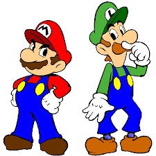 Coloriage Mario Et Luigi A Imprimer Mario Et Luigi Coloriage Mario Mario