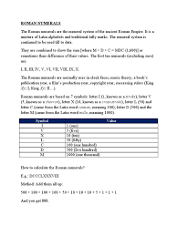 (a) if we have to write the numbers beyond 10 we should write the number 10 or groups of number 10 and then number 1 or 5 as the case may be. Roman Numerals Mathematical Notation Teaching Mathematics