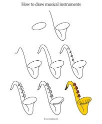 How To Draw Musical Instruments Music Drawings Musical Instruments Drawing Drawing Instruments