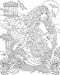 Père, fille et un arbre en fleurs. Coloriage Adulte Femme Dessin Gratuit A Imprimer