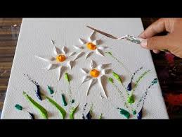 If you collect several different flowers, you get a bouquet. Wild Flowers Simple Floral Painting Abstract Painting Demonstration Daily Art Therapy Day 09 Youtube