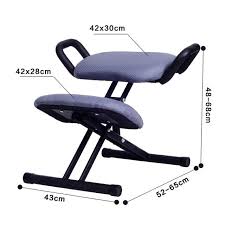 Designed Kneeling Chair Stool W Handle Height Adjust Office Knee Chair Ergonomic Correct Posture Chair Home Kneeling Chair Chair Most Comfortable Office Chair