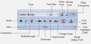 Tab insert berisi ikon ikon yg terkait dengan perintah untuk menyisipkan objek , dengan mengguanakan ikon ikon pada tab ini kita dapat menyisipkan table , gambar drawing , gambar dari file, clip art ,smartart berbagai jenis grafik link, text box, wordart, ,header ,footer dan symbol. Fungsi Fungsi Bagian Microsoft Word Kegunaan Kelebihan Kekurangan