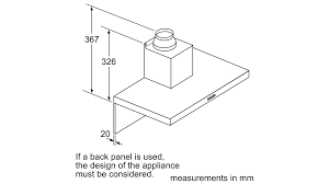 Siemens Lc66bhm50 Wall Mounted Extractor Hood