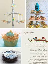 Bird themed baby shower decorations. Baby Bird Comming To Nest An Idea For A Gender Reveal Party Baby Shower Themes Bird Baby Shower Theme Baby Shower