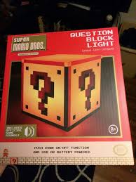 We check out the super mario question block lamp created by 8 bit lit. Cool Collectibles Super Mario Coin Box Video Games Amino