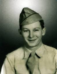 James Daniel Lewis and sister Florence in front of the Taylor's Valley  depot. He was lost in WWII.